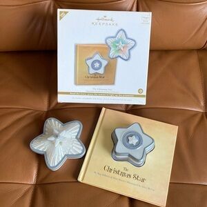HALLMARK The Christmas Star Interactive Ornament Storybook Set NWOT